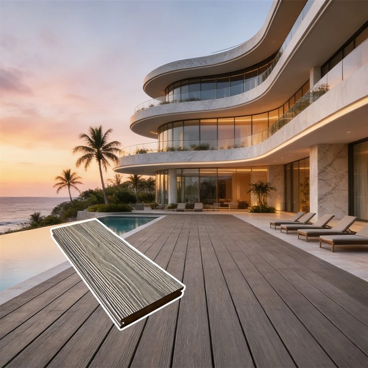High Quality Exterior ASA Outdoor Decking factory